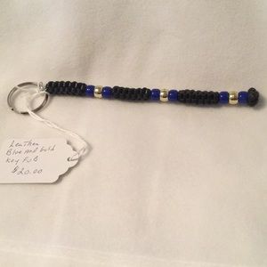 Accessories - Hand beaded zipper pull patriots design. Accessories - Hand beaded zipper pull patriots design.